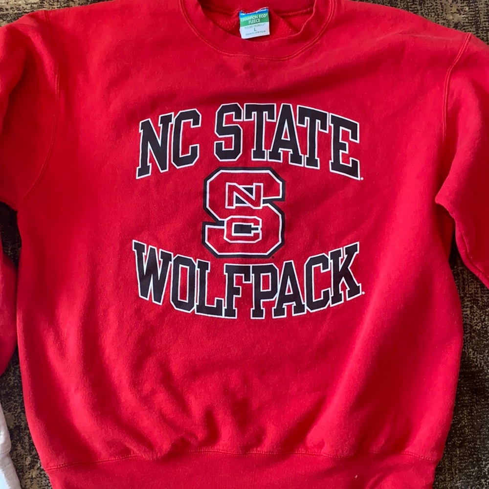 NC State crew neck sweatshirt
